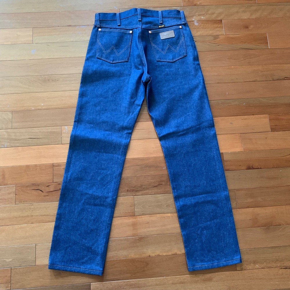 NEW Wrangler 13MWZ Cowboy Cut Original Fit Indigo Jeans Mens 32x32